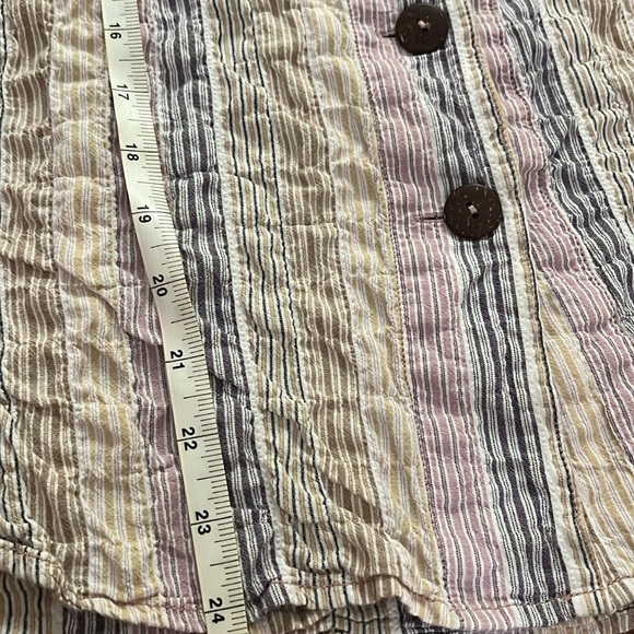 🌸Free People Long Sleeve Stripe Shirt🌸 - Picture 7 of 11